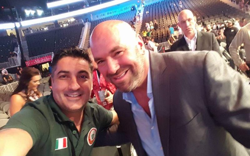 Maurício Pirchio e dana white